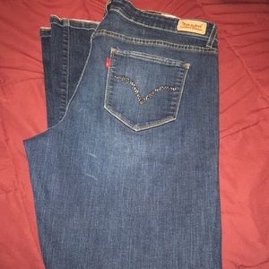 Levi boot cut jeans